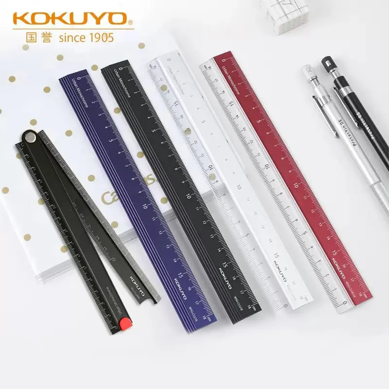 Japanese KOKUYO foldable portable aluminum multifunctional measuring ...
