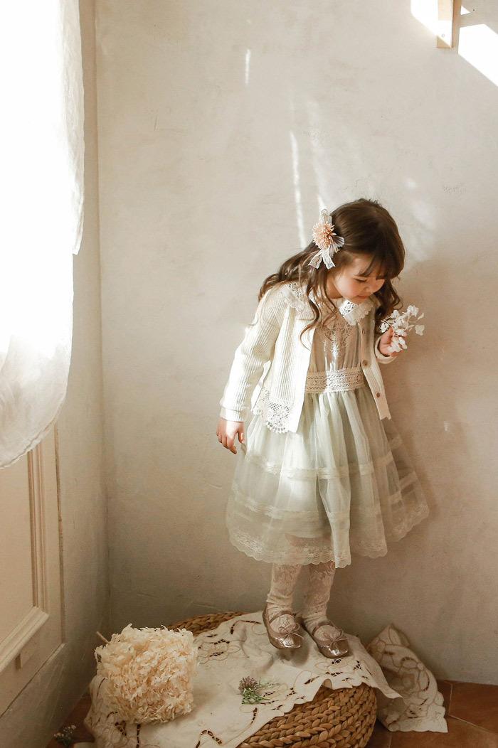 Product Introduction of Korean style girls' baby and infant lace air conditioning shirt ins casual sun protection clothing cardigan coat all-matching cardigan 15