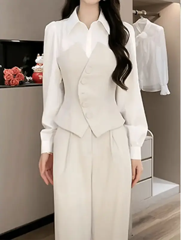 SJ2028 Set bộ dài tay phối màu sang trọng 4