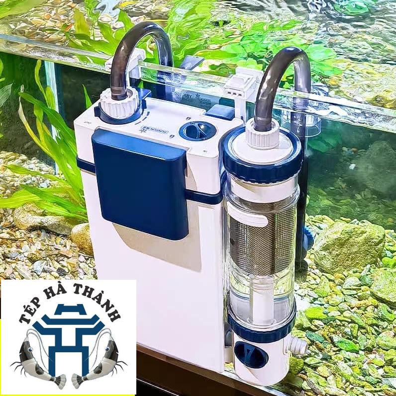 Lọc Treo SUNSUN YBF 500 Thế Hệ Mới Có Lọc Váng Và Tách Phân Hiệu Quả Cho Bể Cá Cảnh, Bể Thủy Sinh