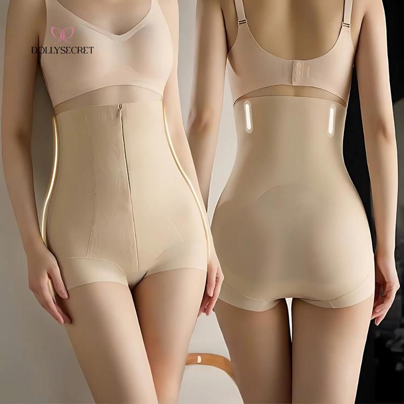 Quần Định Hình Bó Sát Eo Cao DOLLY SECRET Chống Cuộn Có Khóa Kéo Và Khóa Corset eo thon độn mông giảm mỡ bụng quần lót quần gen nịt bụng nữ áo nịt ngực quần lót nữ đai nịt bắp tay bodysuit quần lót nâng mông áo lót định hình đai nịt bụng sau sinh