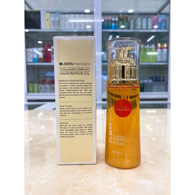 Tinh Chất Dưỡng Tóc Bóng Mượt Vào Nếp Olexrs 80ml, Chăm Sóc Tóc Nữ Mật Ong 2