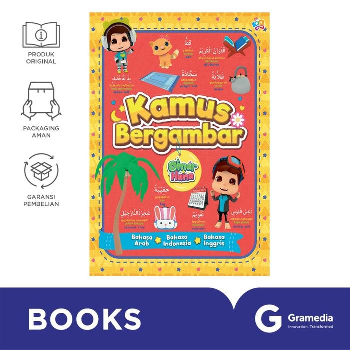 Gambar Buku Seri Omar & Hana: Kamus Bergambar dari Gramedia Kota Administrasi Jakarta Timur Tokopedia