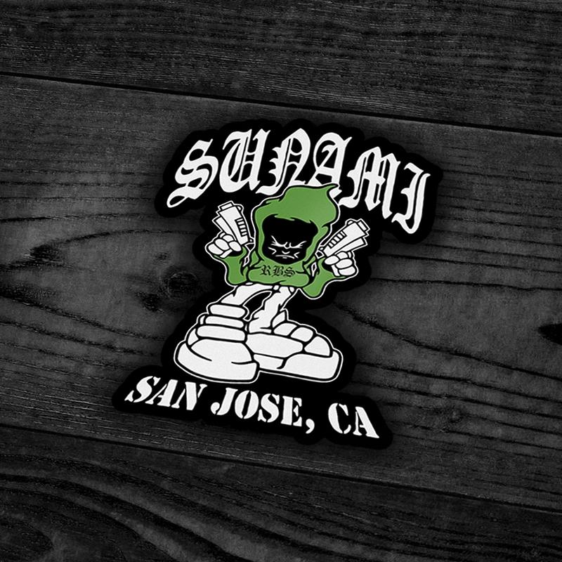 Sticker Band SUNAMI (BOOTLEG) 3