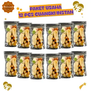 PAKET BUNDLING 12 BUNGKUS CUANGKI INSTAN PAKET SUPER HEMAT