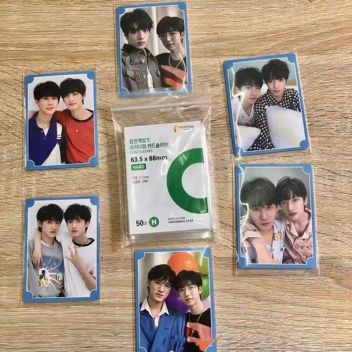 50PCS Kpop Photocard Protector Sleeve Blueberry Sleeves Hard Card Sleeves  Photocard Toploader - TikTok Shop Philippines