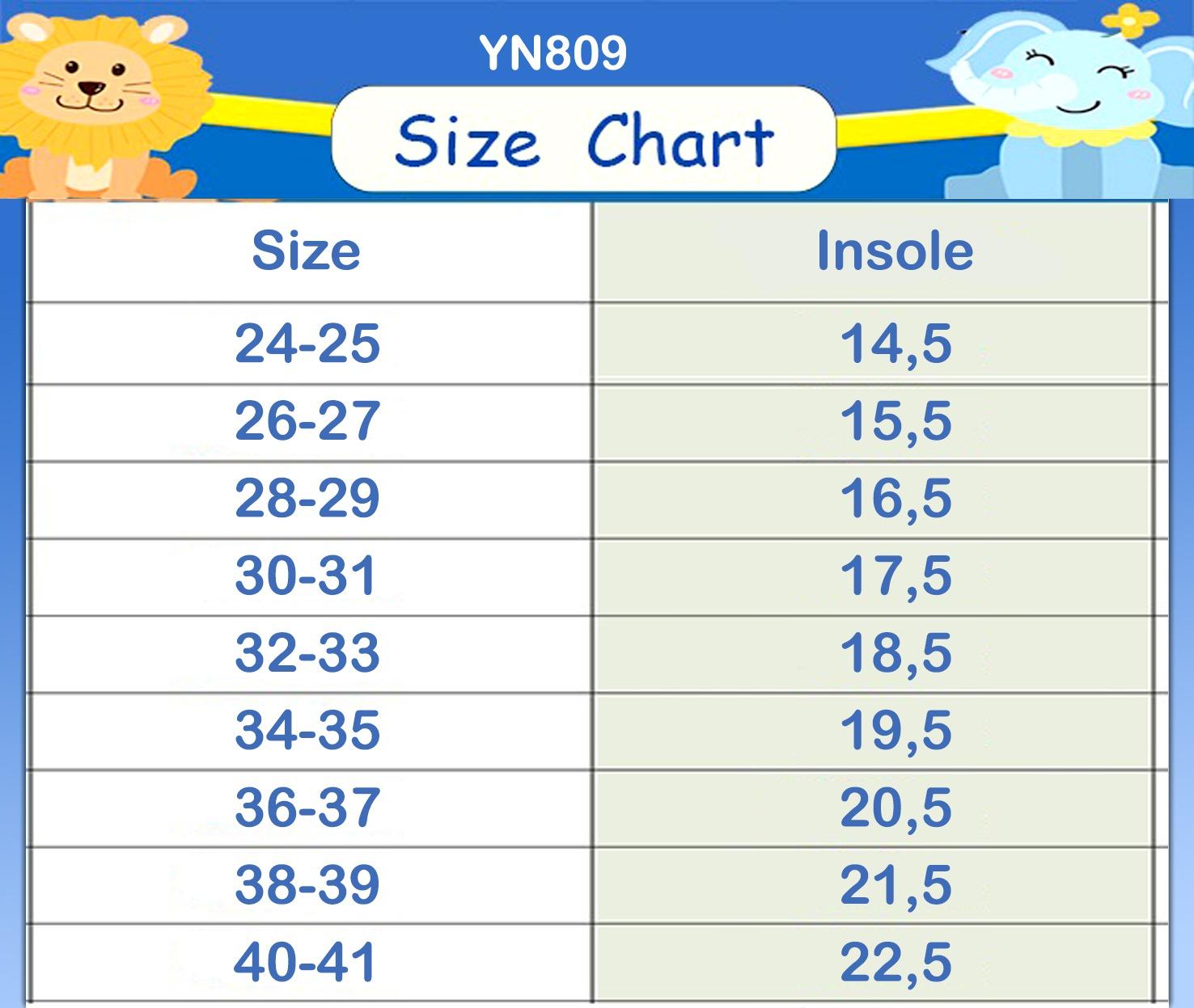 MOONBEAR Sandal Premium TK SD Cewe YN-809 Sendal Anak Casual 3-8 Tahun