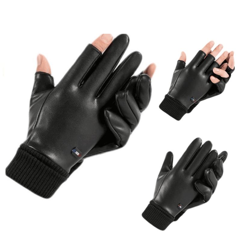  Găng tay da mùa đông ấm áp chống nước Bao Tay cảm ứng điện thoại Fashion 