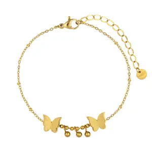 Panlandwoo - Gelang Kaki Stainless Wanita Tubby Adjustable