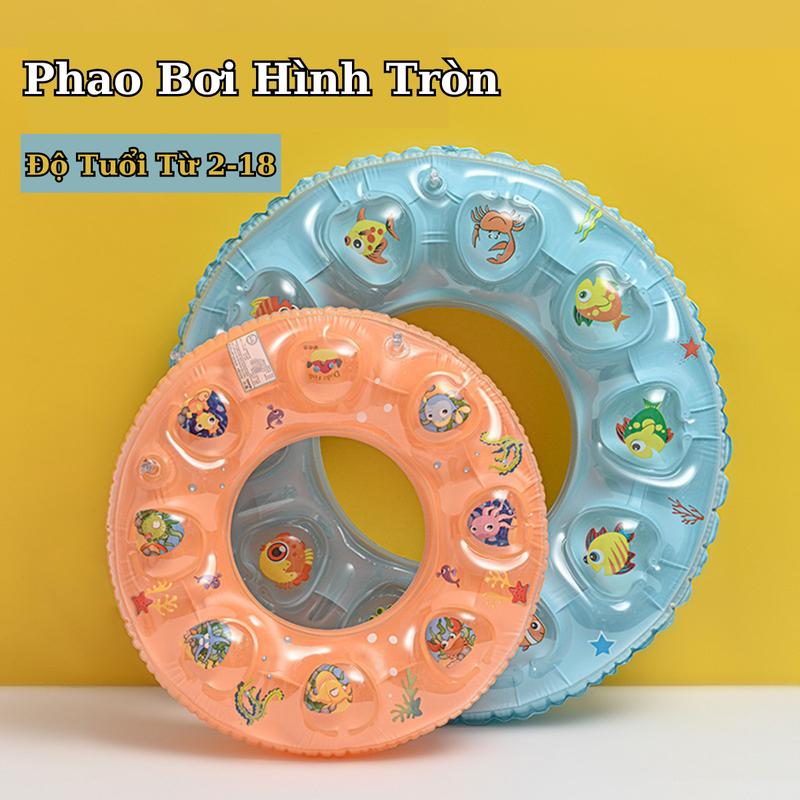 PHAO TRÒN CHO BÉ TRAI VÀ BÉ GÁI TẬP BƠI ĐỦ SIZE TỪ 1-18 Tuổi Sport
