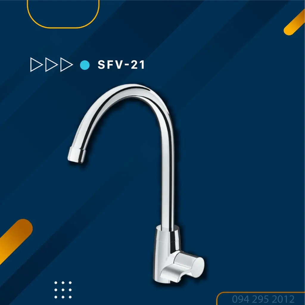 Vòi rửa bát lạnh INAX SFV-21[chính hãng], vòi gắn chậu rửa chén lạnh, bảo hành 3 năm