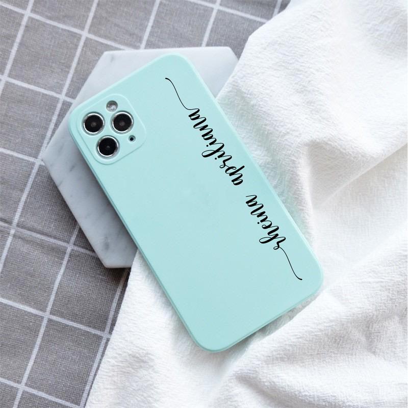 SoftCase  Macaron Custom Nama Kamu [CN] For All Type - SoftCase Tebal - SoftCase Lentur Hardcase Case Casing 5