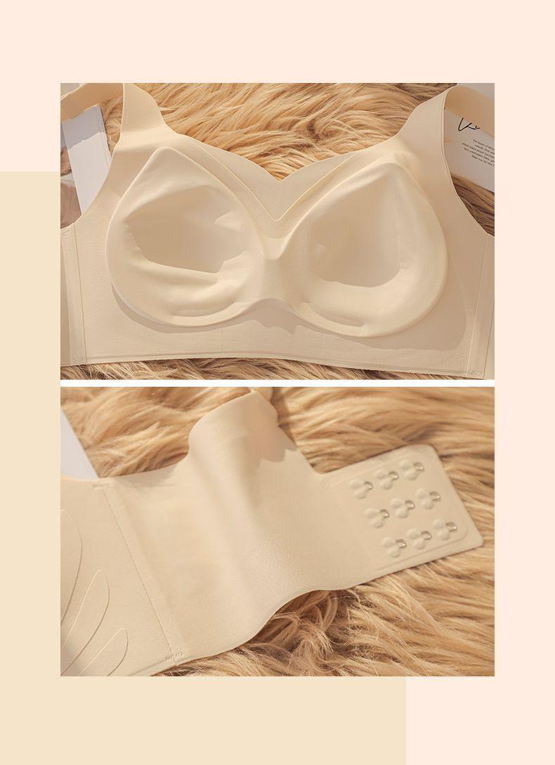 Product Introduction of Women's bra, sizes 34-40ABC CUP non-marking underwear, ladies anti-sagging, large chest show small chest, no steel ring sports gathered back, thin bra 17