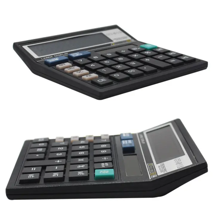 BISA COD 6551 Kalkulator Dagang CT-512 / Kalkulator Dual Power 12 Digits 7