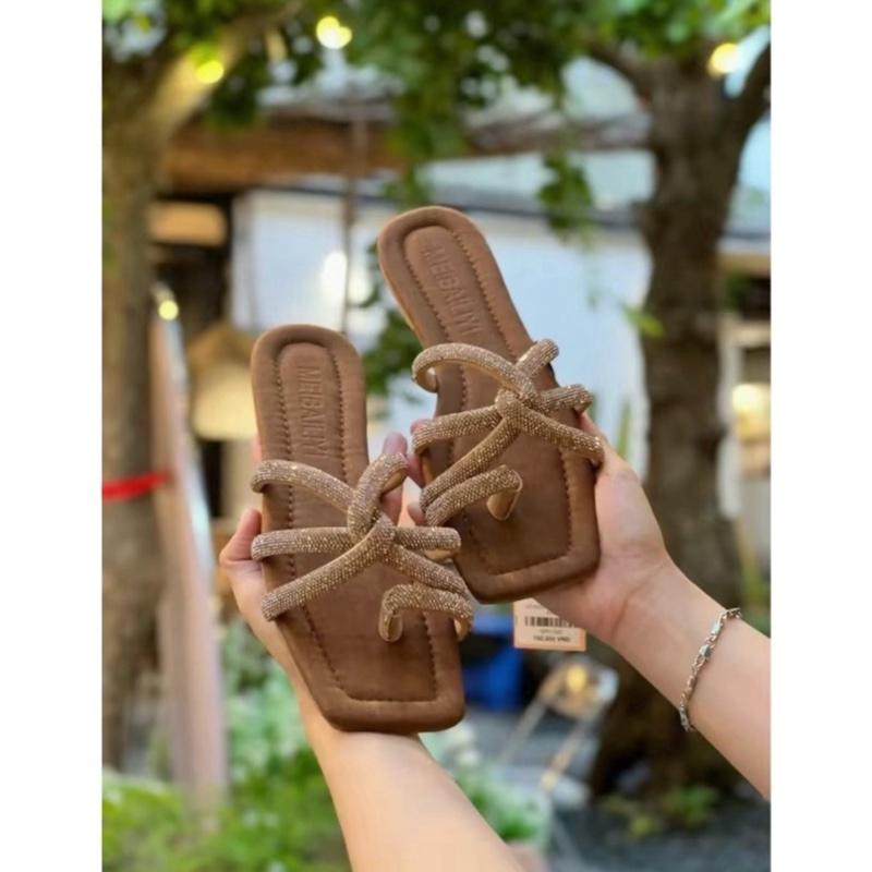 Phạm Thị Shoes - (35-41 Mỏng Gầy Đúng Size, Dày Dặn Đầy Đặn Tăng Size) Dép Lê Nữ, Xỏ Ngón Xoàn Xịn Xinh Xắn Đế Chống Trơn Trượt Đi Trong Mọi Thời Tiết Mã B05