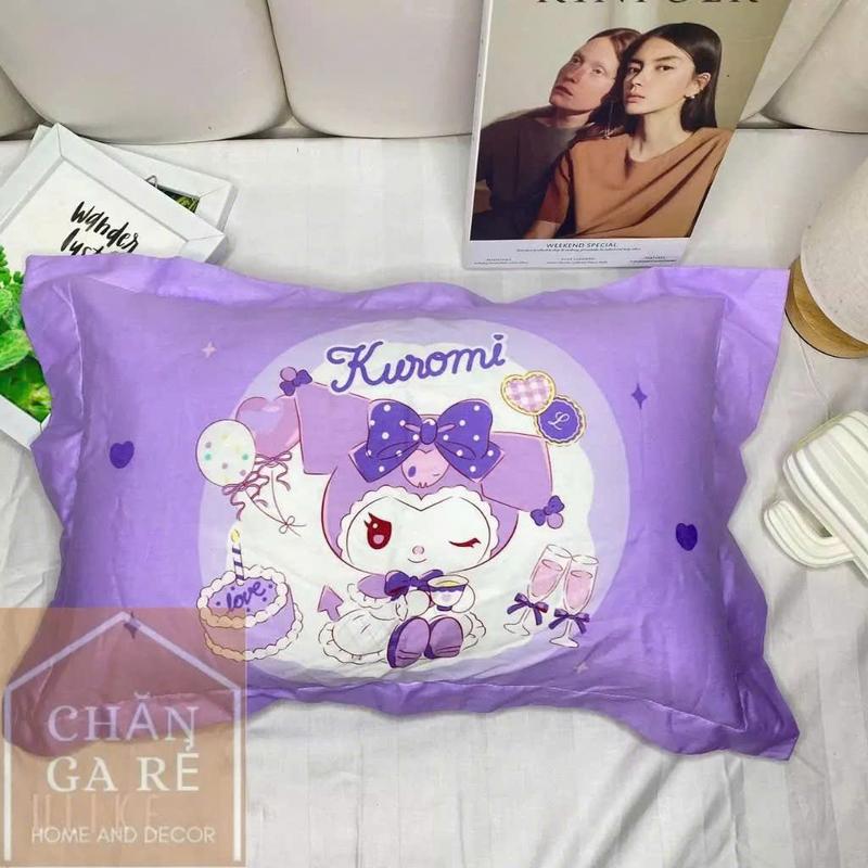 Gối cotton 3D Trẻ em từ 1 tuổi , Gối cotton thoáng mát mềm  an toàn cho em bé kích thước 30 x 50 cm Voi Vải Cotton