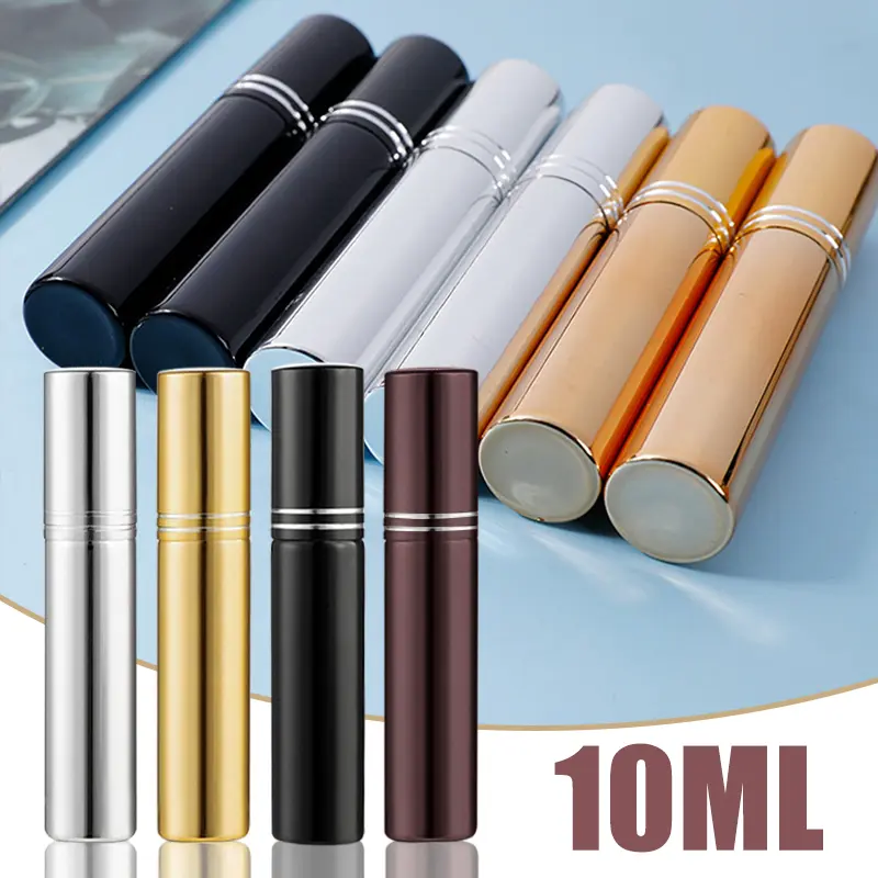 Chai Nước Hoa Có Thể Nạp Lại Dung Tích 10ml Chai Nước Hoa Thủy Tinh Du Lịch Cầm Tay Có Bơm Mùi Hương Phun