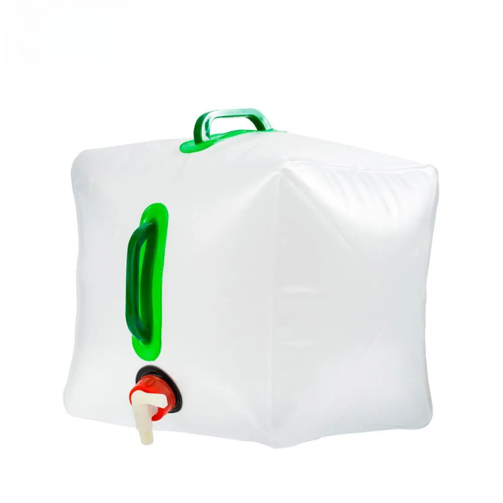 Túi Nước Gấp, Dung Tích 5L / 10L / 15L / 20L, Hộp Đựng Nước Cầm Tay Ấm Nước Nước, Dung Tích Lớn, Không Rò Rỉ, Thích Hợp Để Cắm Trại, Nấu Ăn Và Dã Ngoại Bi