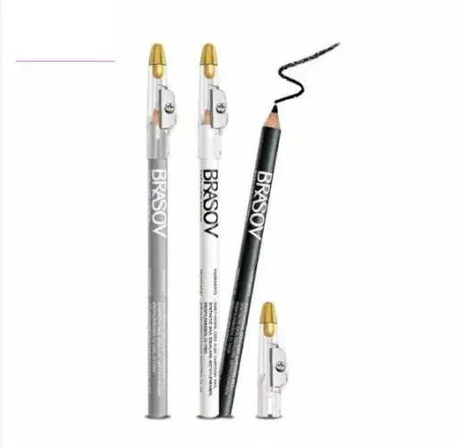 Brasov Eyeliner Pensil Dengan Serutan Awet Tahan Lama