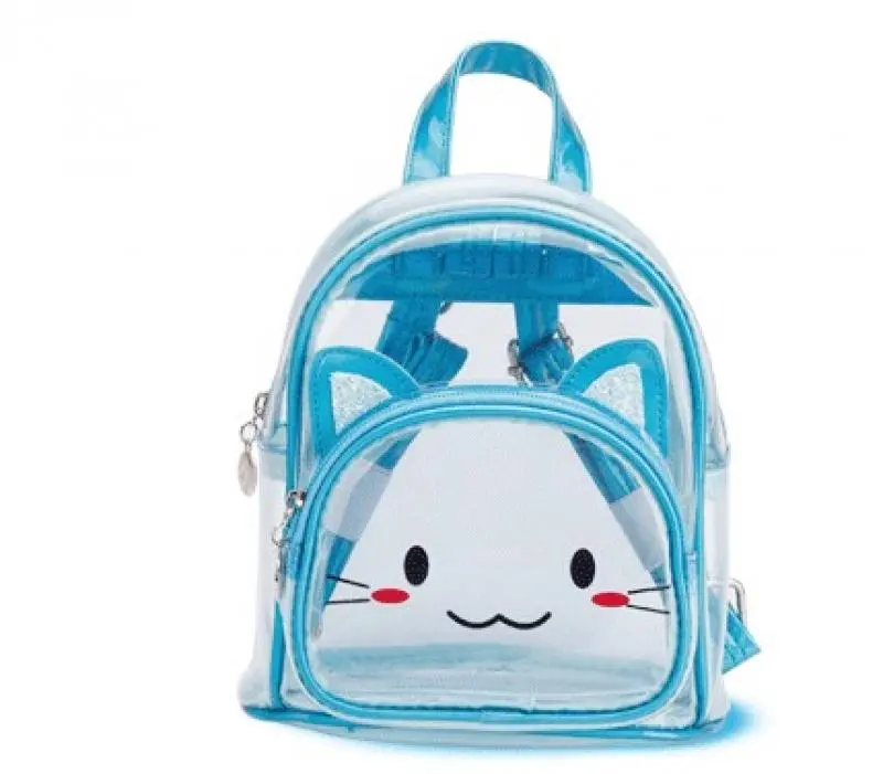 Tas Ransel Sekolah Anak Mika Transparan Motif Mini karakter- Tas Sekolah Anak - Tas Anak Perempuan Fashion Motif 2