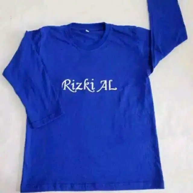 Kaos nama Anak tangan panjang / kaos anak tangan panjang free nama