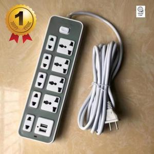 COD Extension outlet with switch usb cable power supply with socket line equipmen Fixed support