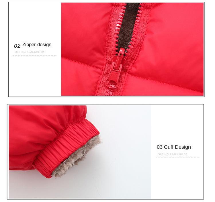 Product Introduction of Áo Khoác Đệm Bông Cho Em Bé YL, Lót Lông Cừu, Dày Dặn, Mùa Đông, Hàng Mới Về, Dành Cho Trẻ Em, Hai Mặt, Áo Khoác Đệm Bông, Thích Hợp Cho Bé Trai Và Bé Gái, Áo Khoác Trẻ Em 14