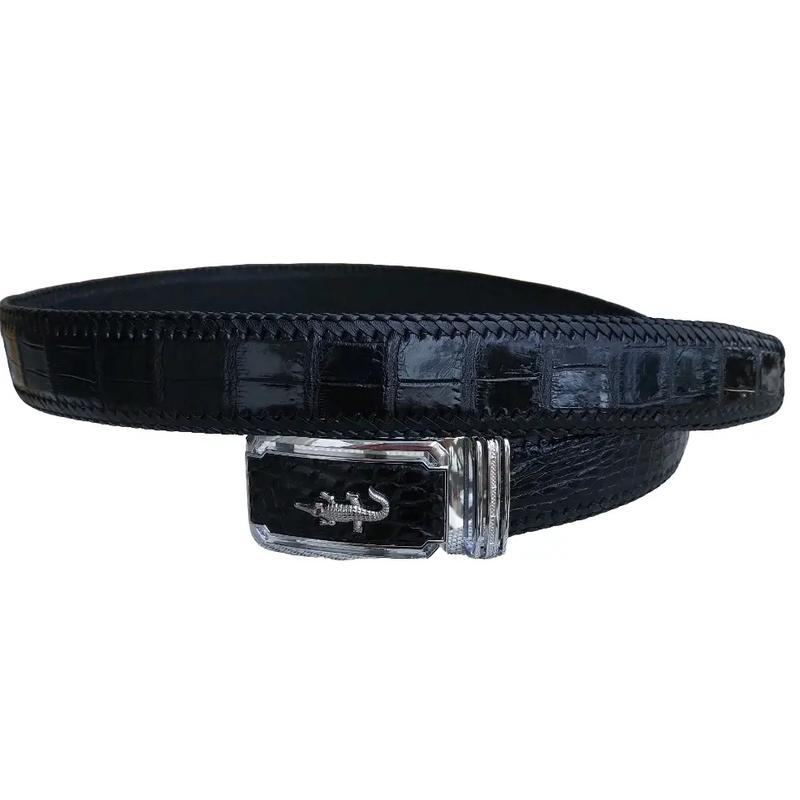 THẮT LƯNG ĐAN VIỀN 4CM da cá sấu ,chất riêng cho mọi phong cách, nâng tầm tinh tế thatlung