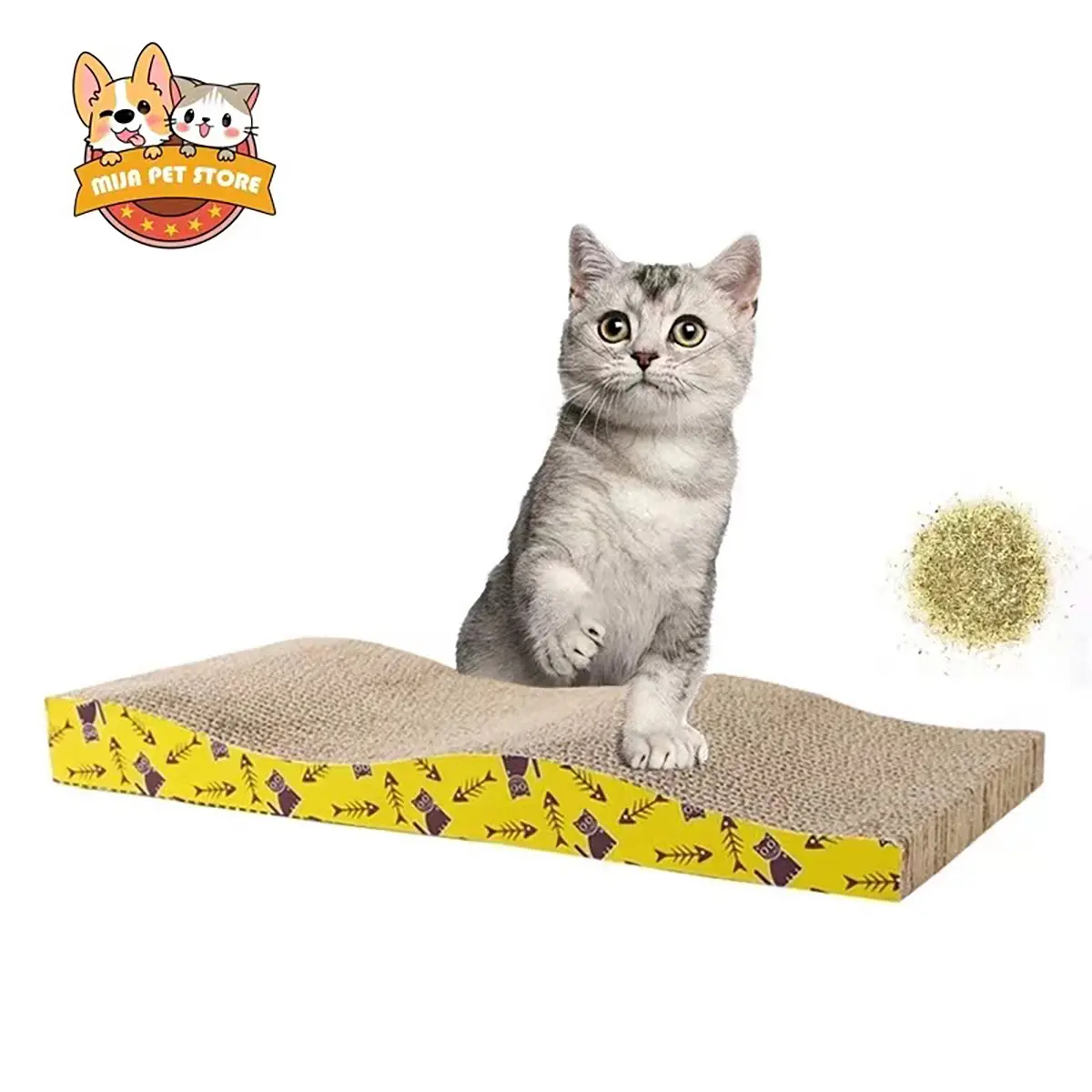 Cat Scratcher Cat Scratch Pad Pet Cat Furniture Cat Scratching Board Cats Scratching Mat free Cat mint
