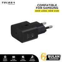 Gambar Charger Compatible For Samsung Fast Charging New Model 25w Type-C Port - Hitam dari Toleda Indonesia Kota Tangerang 4 Tokopedia
