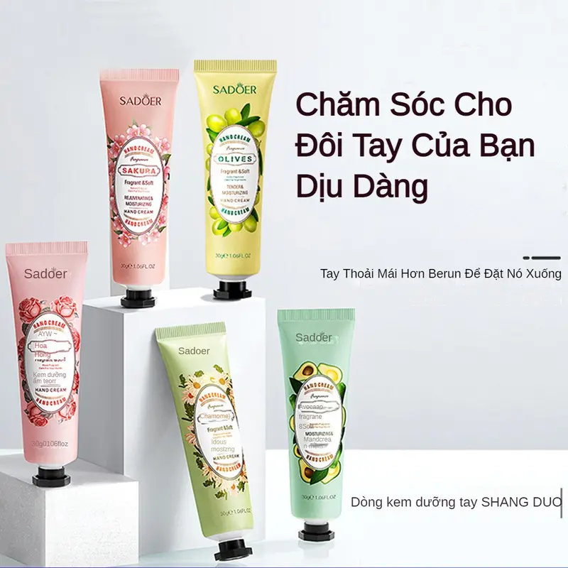 Kem Dưỡng Da Tay Dưỡng Ẩm Và Làm Mềm, Hương Bơ, Sản Phẩm Chăm Sóc Tay Tươi Mới Và Không Nhờn 1