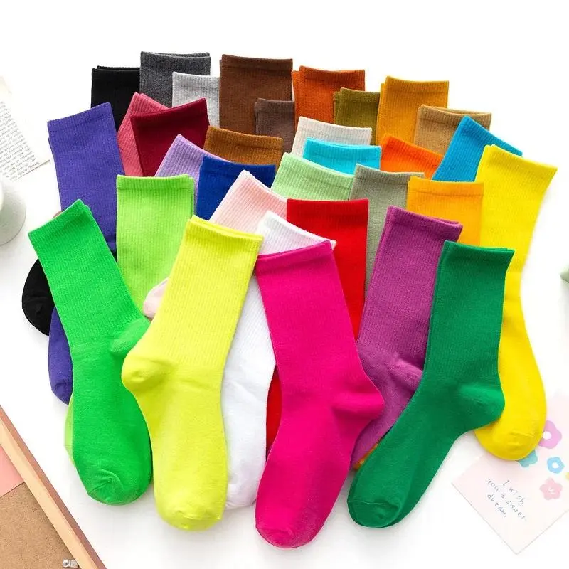 1 đôi tất màu cho phụ nữ​​