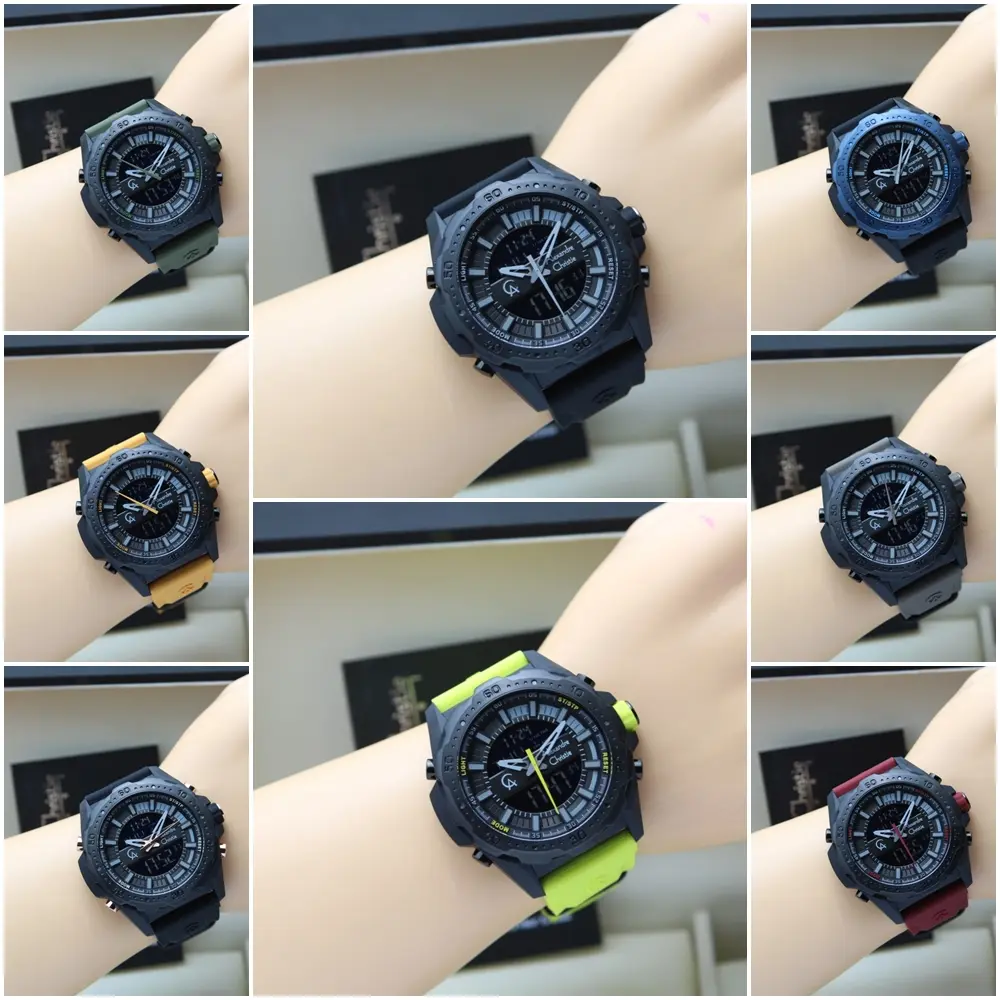 Jam Tangan Pria Alexandre Christie AC 9370 MHR Original Digital alexandre christie 9370  pria
