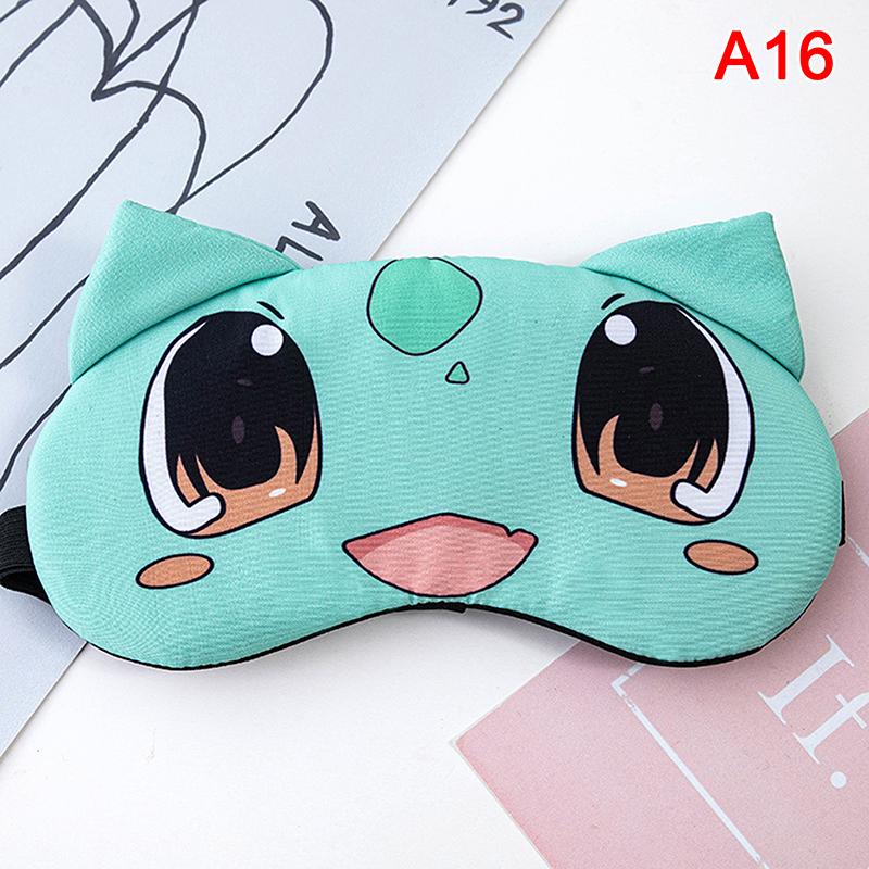 Product Introduction of Sleeping Eye Cover Mask Sleep Cute Night Dream Mask  Sort Pikachu Blindfo 28