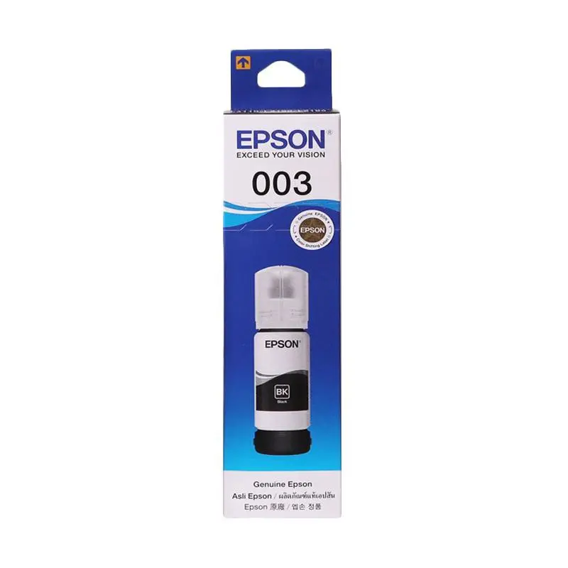 Tinta Epson 003 L1110 L3110 L3116 L3150 L3156 L5190 black colour 1