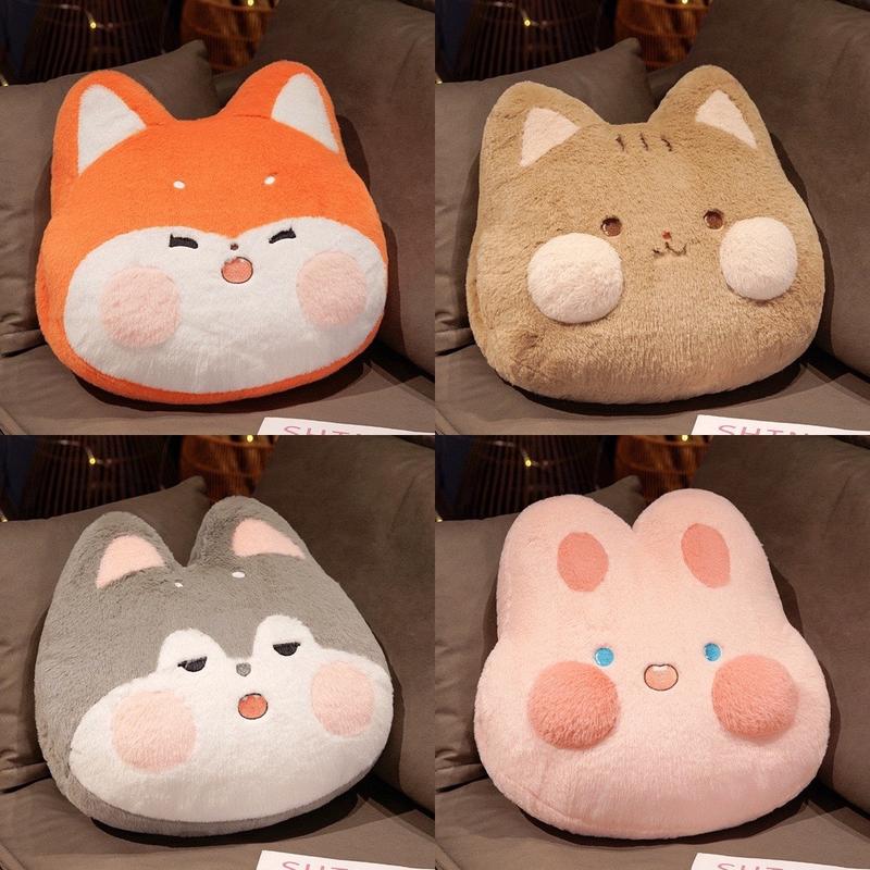 Nhà Cam Bộ chăn gối văn phòng gấu bông kèm mền mặt xù kute 3 trong 1 gối chăn ủ tay siêu tiện lợi gấu có chăn trong bụng