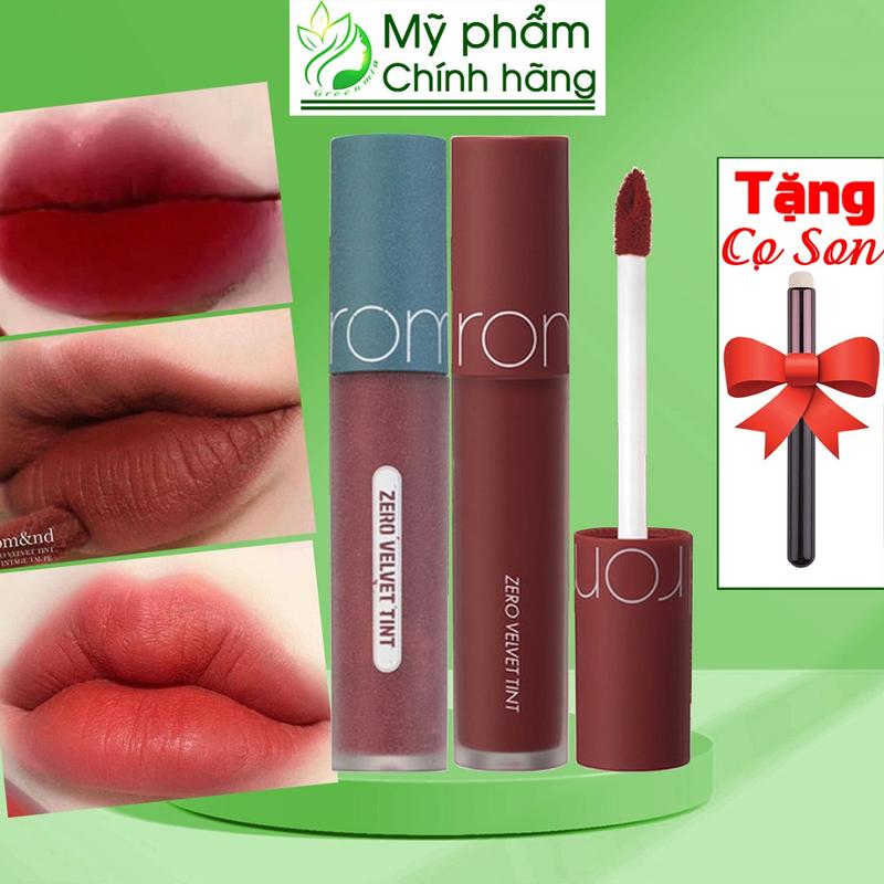 [TẶNG CỌ] Son Romand Zero 02 05 06 12 13 15 17 21 23 20 16 Vintage Taupe Son Kem Lì Romand Zero Velvet 5g
