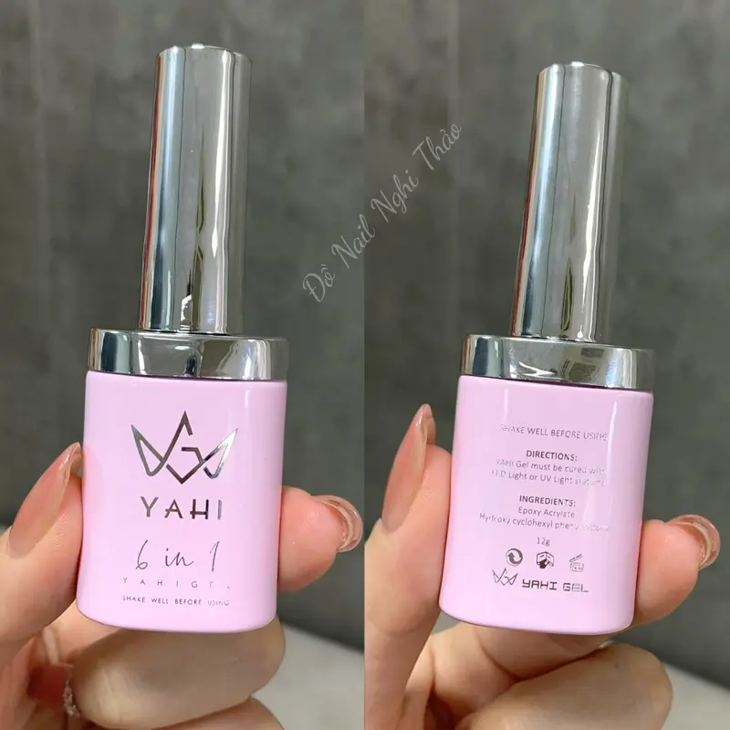 Glue gel gắn móng úp YAHI 6 in 1 5