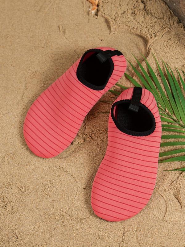 Summer 2024 Women's Minimalist Striped Pattern Water Shoes, Sporty Breathable Soft Sole Water Shoes for Beach, Non-slip Quick Dry Water Shoes for Swimming, Yoga, Outdoor Sports 8