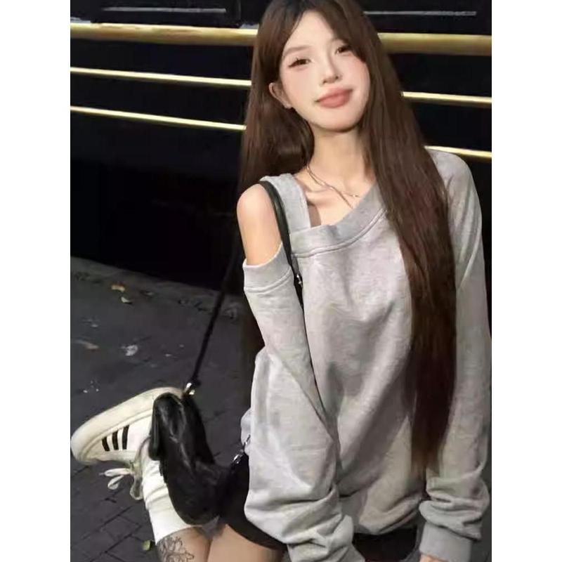 Spaghetti Strap Long Sleeve Top Womens Dresses Long Sleeve Shirt Under Spaghetti  Strap Dress Long