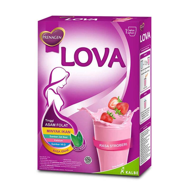 Prenagen Lova Strawberry 120 Gram 0