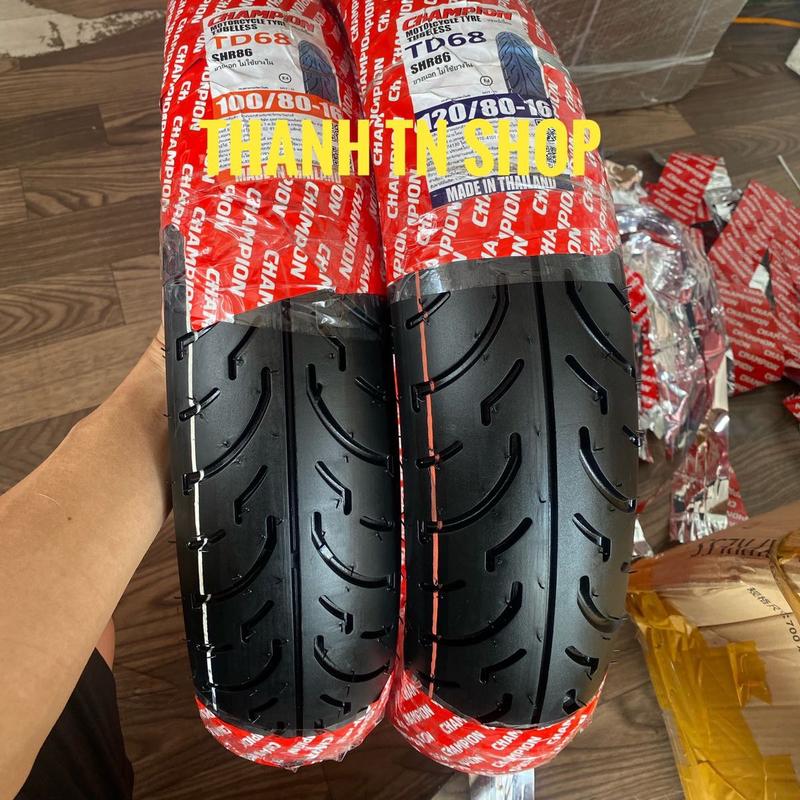  Vỏ lốp xe Champion SH150 SH Ý Nhập Thái - Phụ kiện xe máy - Phụ Tùng 