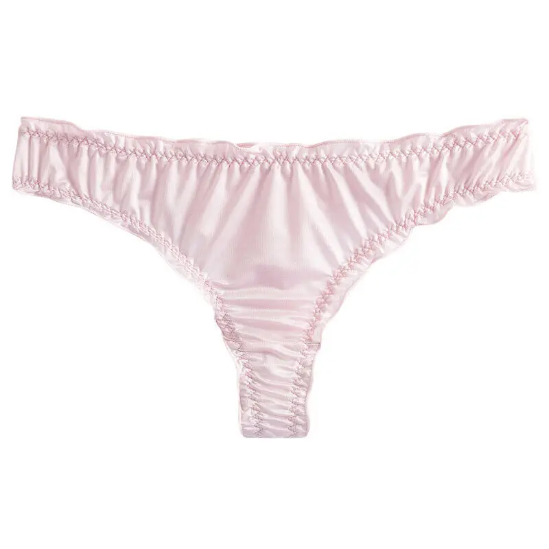 Quần Lót Nữ, Chất Liệu Lụa Lạnh Kiểu G-String Bikini Sang Trọng, Đồ Lót Không Đường May, Quần Lót Cạp Thấp Đồ Lót Nữ Quần Lót, Đồ Lót Gợi Cảm 3