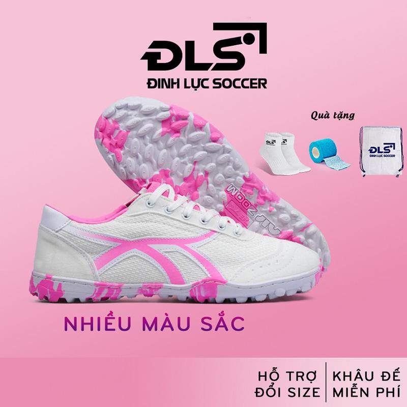 Giày Bóng Đá Việt Nam Bata Ráp Đế ĐINH LỰC SOCCER Upper Vải Da Lộn, Đinh TF Bám Sân, Đã Khâu Đế
