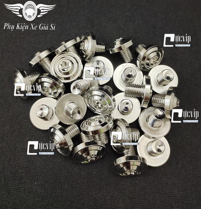 Ốc Chân Kính (Gương) Chiếu Hậu Salaya Phay Thái Inox 304 Ren Thuận (Xuôi), Ngược Gắn Mọi Loại Xe MS5720 4