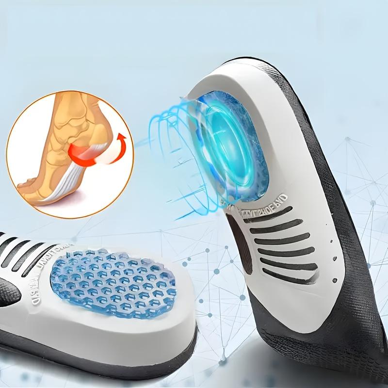 1 Pair EVA Gel Insoles for Sports and Work - Anti-Slip, Shock-Absorbing, Twist-Resistant, Thickened Support - Unisex for Basketball and Everyday Use 7