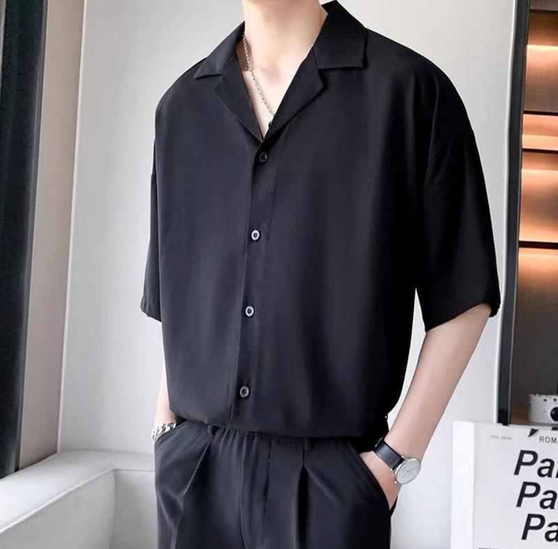 Product Introduction of Áo sơ mi cổ vest nam nữ form rộng vải đẹp unisex chất dày dặn thời trang cực chất 22