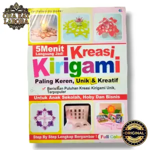 Buku Original 5 Menit Langsung Jadi Kreasi Kirigami - Ora Eat Labora