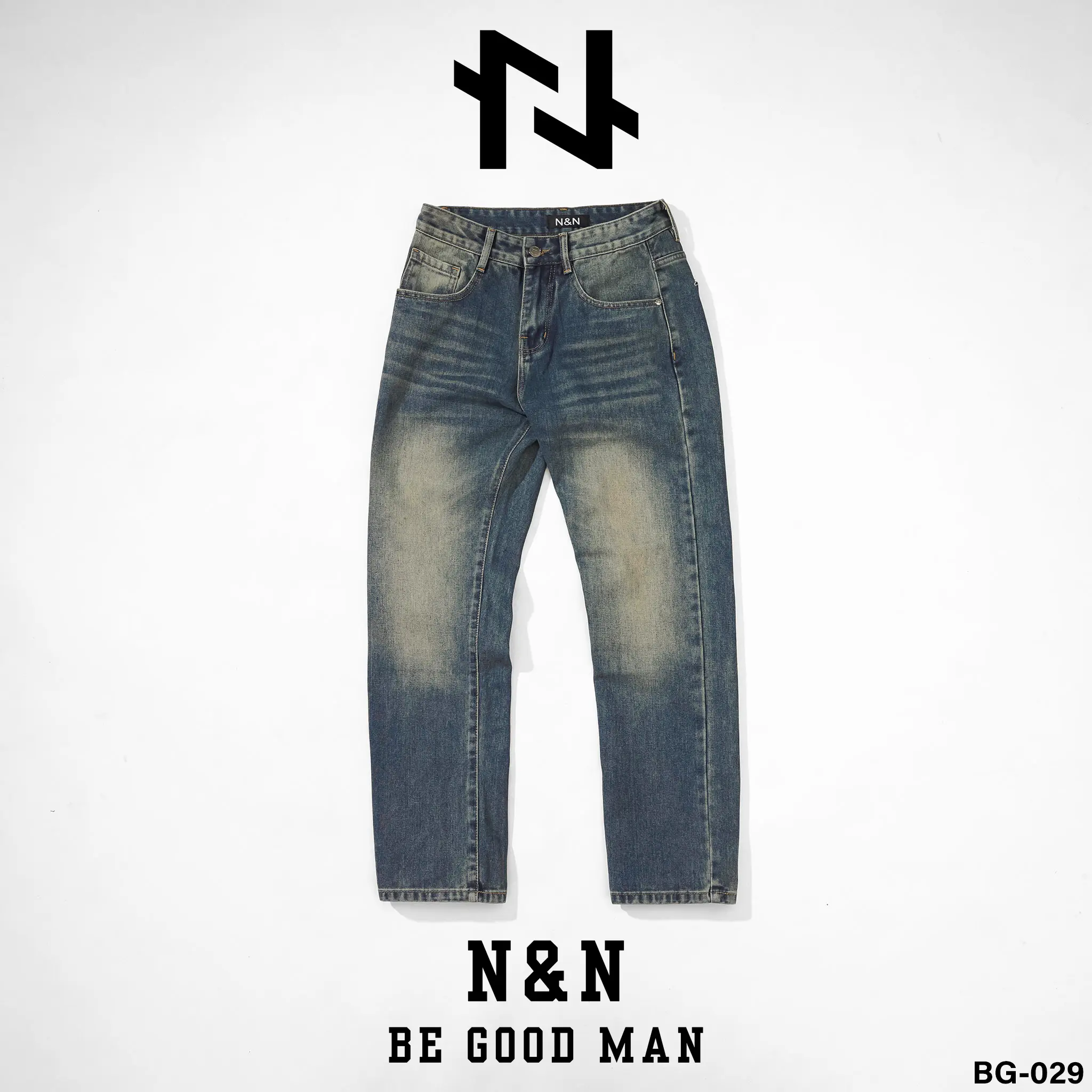 BG_029 - N&N - Quần Baggy Jean Nam ống đứng form rộng cao cấp quanje  annamongsuong quần  jean  nam  suông quần  jeans  ống  rộng  nam quần  jean  nam  ống  suông  rộng