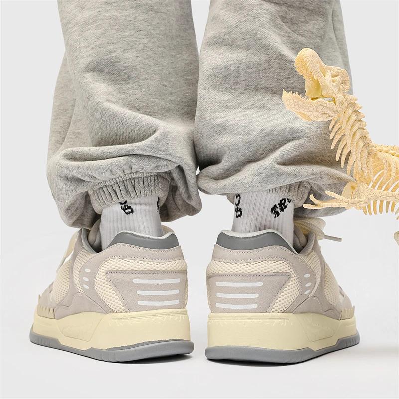 2024 New Customize Dinosaur Design Men Flat Skateboarding Shoes Leather Women Fashion Street Walking Sports Sneakers Casual Trainers_voghion.com
